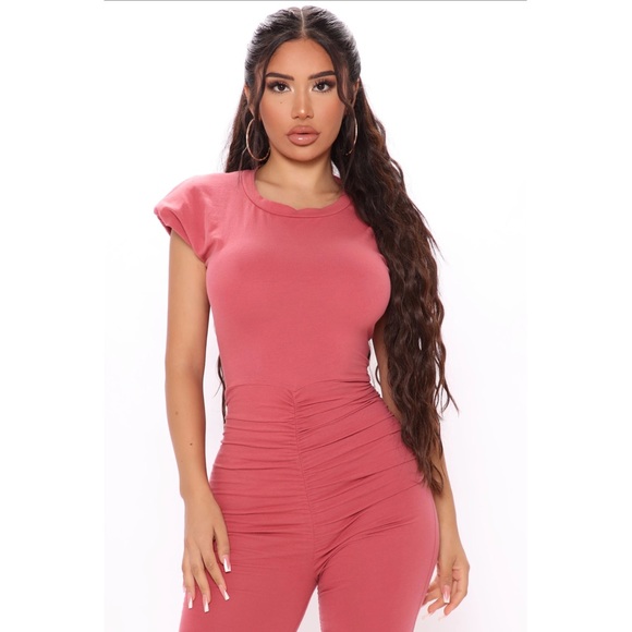 Rogue Shoulder Pad Jumpsuit - Picture 3 of 5